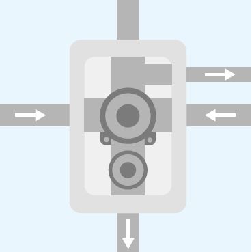 Fix-Box podtynkowy 2/3 wyjścia